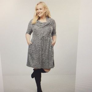 22/24 Cowl Neck Dress by Lane Bryant